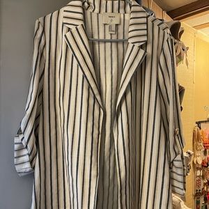 Pin stripe blazer